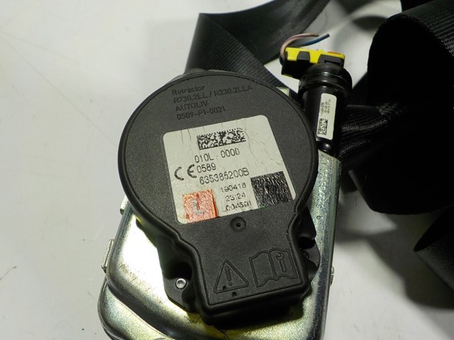 Пасок безпеки передній лівий LR072153 Land Rover