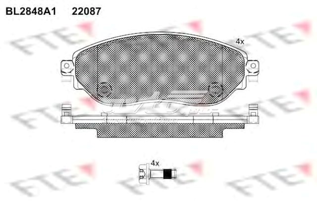 Завіса задніх дверей, ляди DP Group BP1343 ціна, від 8.86 USD