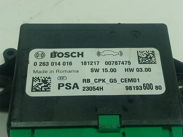  Peugeot/Citroen 1640712880 ціна, від  USD
