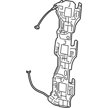 Механізм склопідіймача двері задньої, правої Jeep Grand Cherokee 4 (WK) (Джип Гранд черокі)
