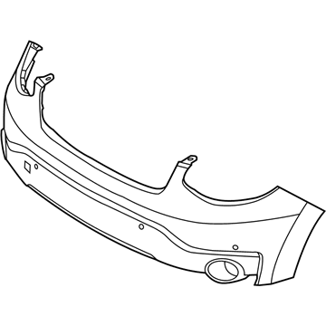 Накладка бампера переднього Hyundai/Kia 86511E4000 ціна, від 342.52 USD