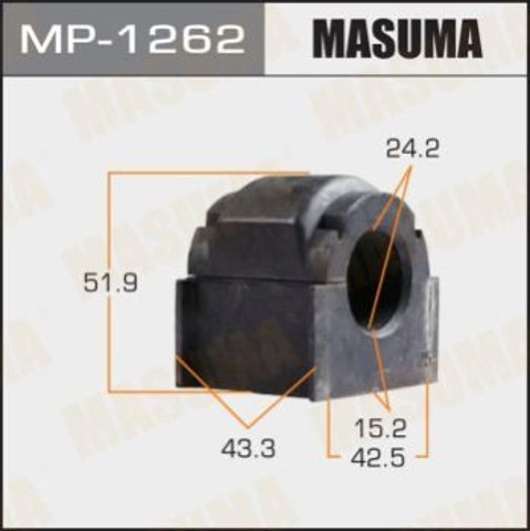Купити MP1262 Masuma Подушка стабілізатора передня