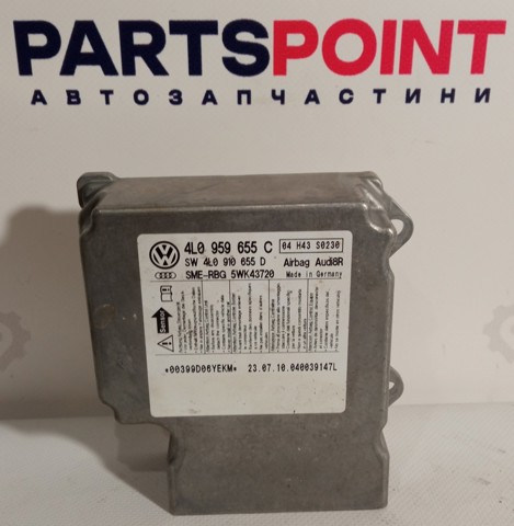 Модуль-процесор керування подушки безпеки 4L0959655C VAG
