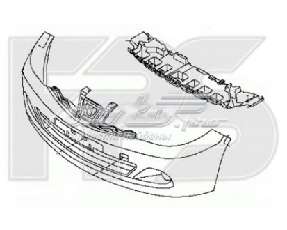 Кенгурятник FPS FP5014220 ціна, від 12.67 USD
