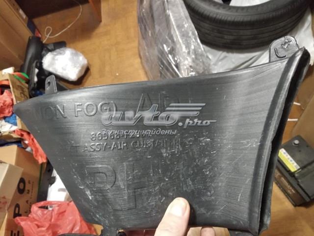 86568F2000 Hyundai/Kia Дефлектор переднього бампера, правий