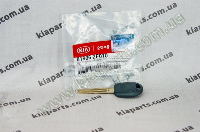 819962F010 Hyundai/Kia ключ-заготівка