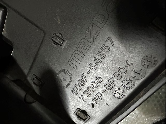 BDGF64357 Mazda 