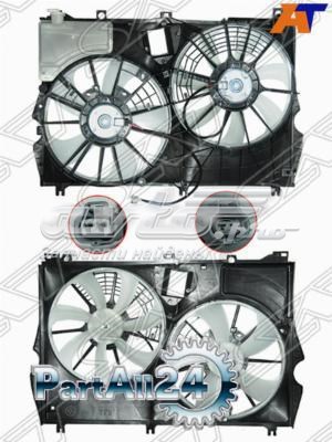 Купити Дифузор (кожух) радіатора охолодження Lexus RX 450H/350L/200T L25