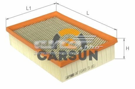 Купити AF1649S Alpha Filter Автомобільний фільтр повітря