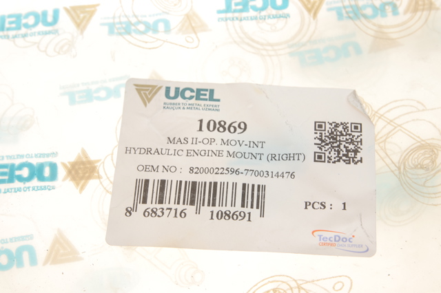 Купити 10869 Uc-el Подушка (опора) двигуна, права