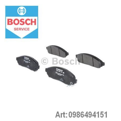 Купити 986494151 Bosch Колодки гальмівні передні, дискові
