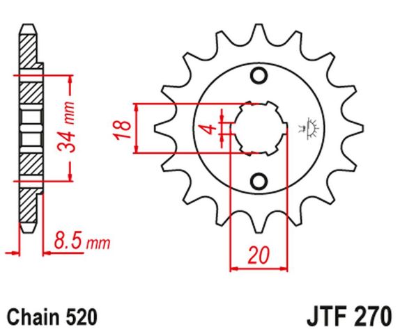 Купити JTF27013 JTC 
