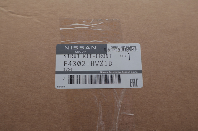 E4302HV01D Nissan/Infiniti Амортизатор передньої підвіски
