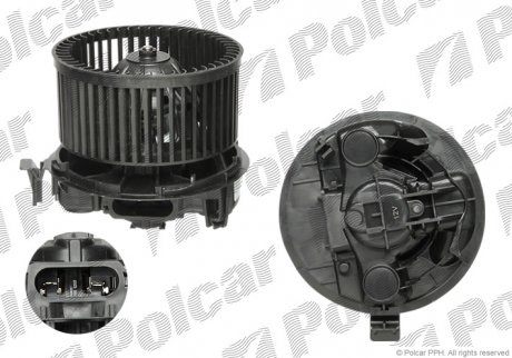 Двигун вентилятора пічки (обігрівача салону) Polcar 6012NU2 ціна, від 35.79 USD