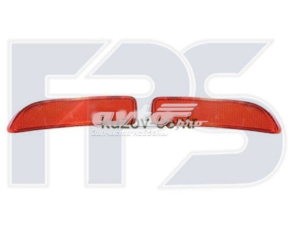 Правий катафот заднього бампера FPS FP5611972 ціна, від 5.72 USD