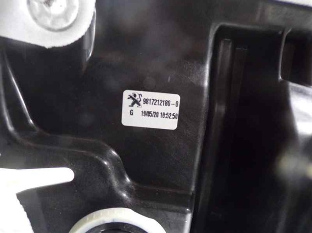 Склопідйомник передньої лівої двері 9817212180 Peugeot/Citroen