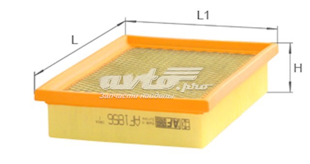 Купити AF1856S Alpha Filter Автомобільний фільтр повітря
