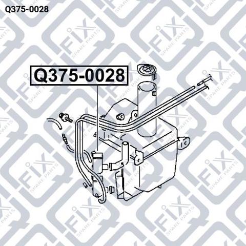 Моторчик омивача переднього скла Q-fix Q3750028 ціна, від 8.80 USD
