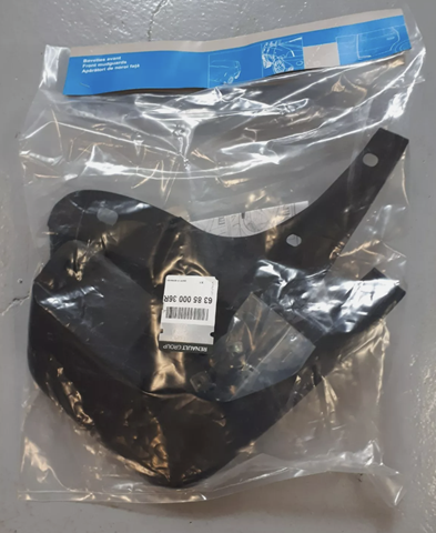 Бризковики передні, комплект Renault (RVI) 638500036R ціна, від 43.66 USD