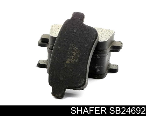 SB24692 Shafer колодки гальмові задні, дискові