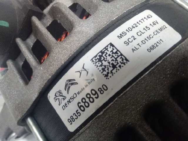 Генератор 9835688980 Peugeot/Citroen