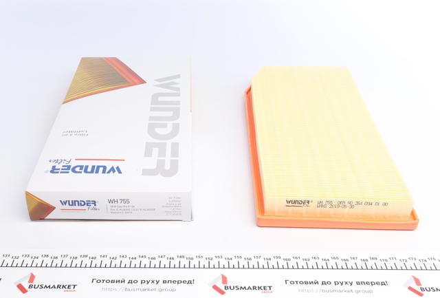 Елемент повітряного фільтра Wunder WH755 ціна, від 7.18 USD