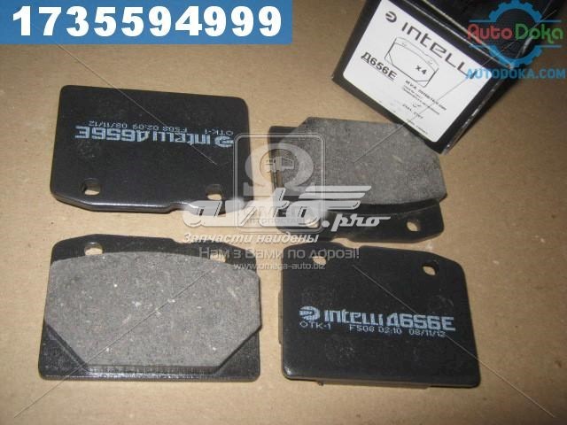 Гальмівні колодки Intelli D656E ціна, від 8.66 USD