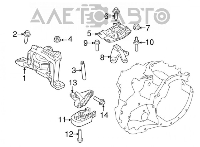  CV6Z6E042A Febest