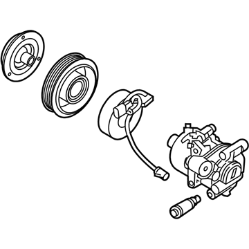 97701D3950 Hyundai/Kia Компресор холодоагенту