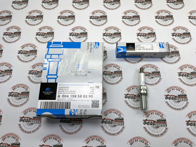 Свічки автомобільні Mercedes A004159580390 ціна, від 13.99 USD