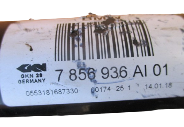 Піввісь задня, права BMW 7856936