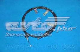Трос ручного гальма задній, лівий Parts-Mall PTA883