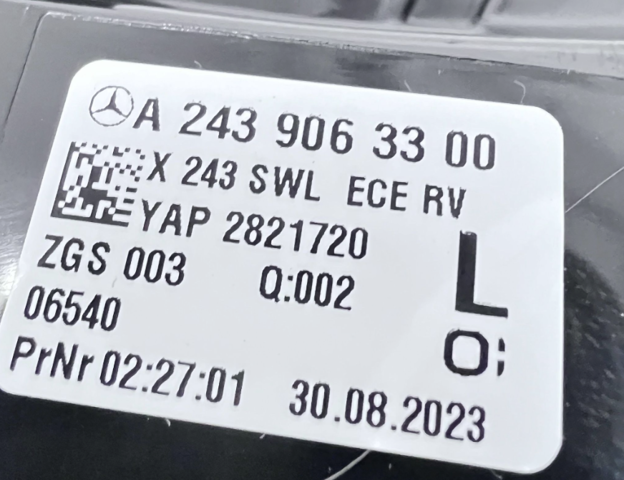 A2439063300 Mercedes 