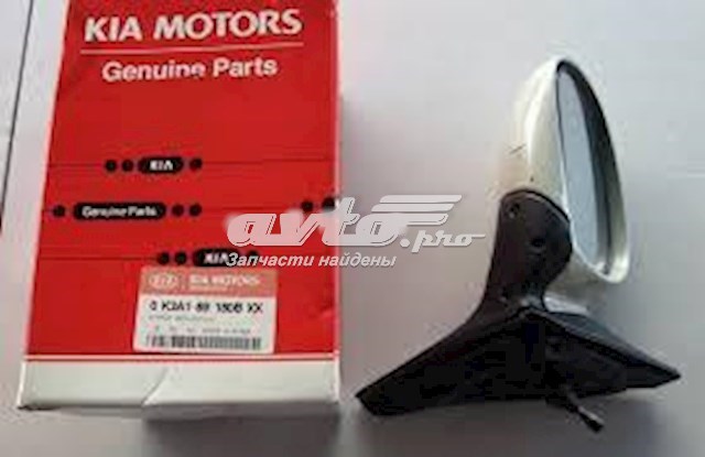 Дзеркало ліве Hyundai/Kia 0K2S369180XX