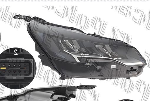 Фара права 1675889480 Peugeot/Citroen