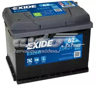 Автомобільна батарея EB621 EXIDE