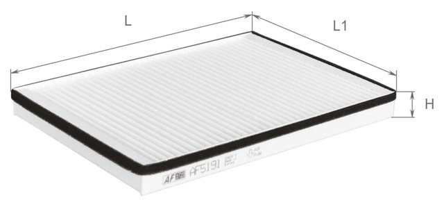 AF5191 Alpha Filter Внутрішньосалонний фільтр