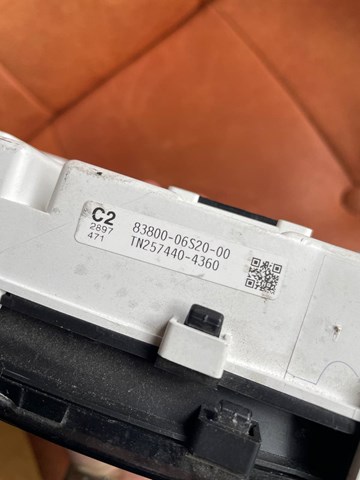 8380006S2000 Toyota Щиток приладів додатковий
