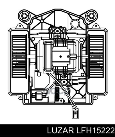 LFH15222 Luzar двигун вентилятора пічки (обігрівача салону)