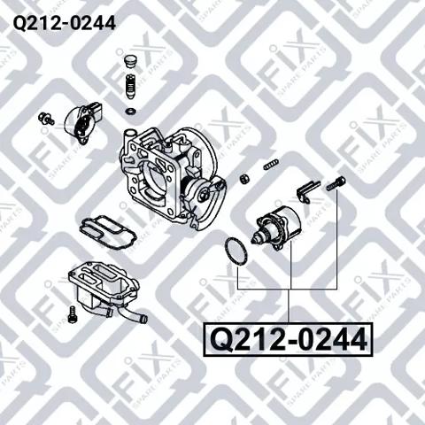 Купити Q2120244 Q-fix Клапан / регулятор холостого ходу