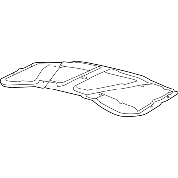Шумоізоляція капота Chrysler 300 S (Крайслер 300)