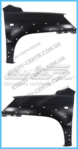 Крило переднє праве FPS FP3243318 ціна, від 50.17 USD