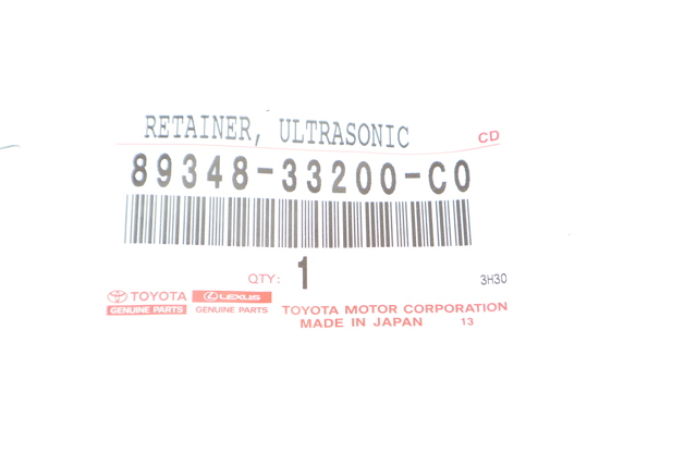 Кронштейн датчика парктроніка, передній бічний 8934833200C0 Toyota