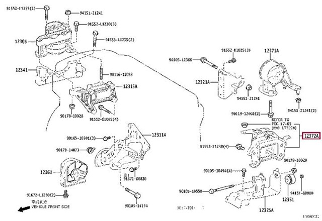  Toyota 1237236080 ціна, від 85.67 USD