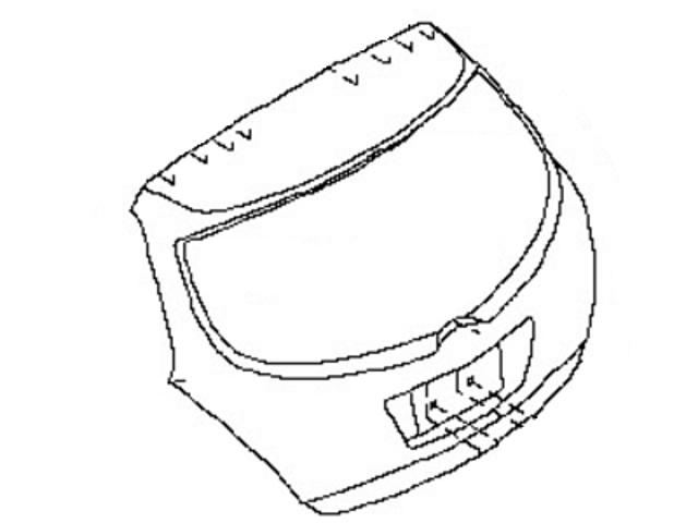 Ляда 901005AA3B Nissan/Infiniti
