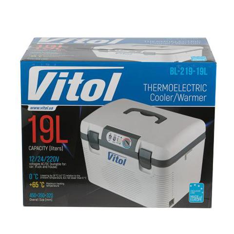 Холодильник Vitol BL21919L ціна, від 143.54 USD