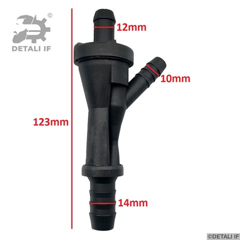 Купити DF13161 Detali IF Ежекційний насос вентиляції картерних газів