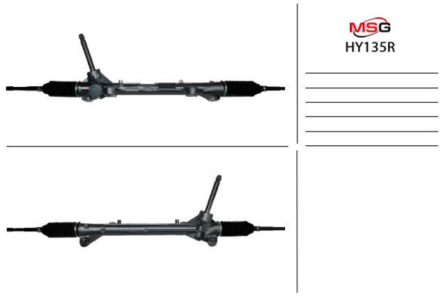Рульова рейка HY135 MSG