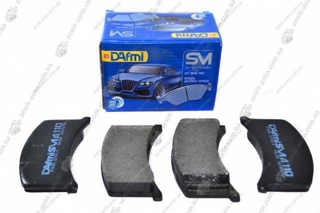 Гальмівні колодки Dafmi D110SM ціна, від 5.48 USD