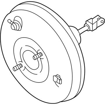 D72105NA0A Nissan/Infiniti Підсилювач гальм вакуумний